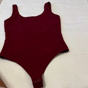 Express Woman’s Burgundy Bodysuit